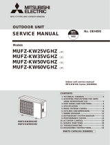 Mitsubishi Electric MUFZ-KW Series User manual