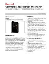 Honeywell Commercial Touchscreen Thermostat User manual