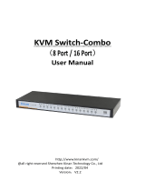 KVM SWITCHS KVM-1508XX User manual
