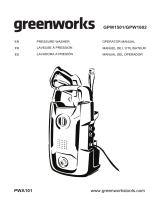 Greenworks GPW1501 User manual