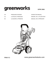 Greenworks GPW 2006 User manual