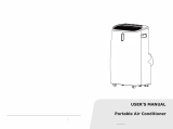 GYMAX FP10115US-WH+ Portable Air Conditioner User manual