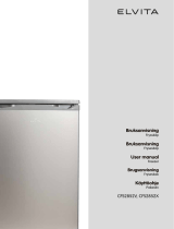 elvita CFS2852V Freezer User manual