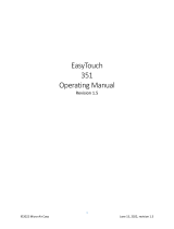 MICRO-AIR EasyTouch RV 351 Thermostat User manual