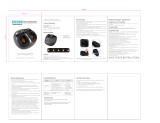 Nekteck NK-FM-0401 User manual