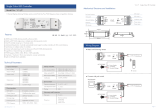 LEDLyskilder V1-L/P Single Color LED Controller User manual