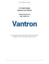 Vantron VT-TAB07-RK68H Industrial Tablet User manual