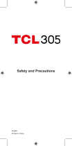 TCL 305 Dual Sim Smartphone User manual