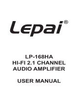 Lepai LP-168HA User manual