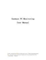 Sunways PC Monitoring User manual