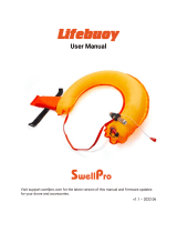 Lifebuoy Swellpro Automatic Inflatable for Drones User manual