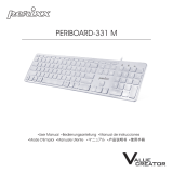 Perixx PERIBOARD-331M User manual