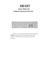 Keyboards KB-047 User manual