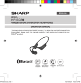 Sharp HP-BC50 User manual