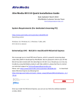 Avermedia ‎BU110 User manual