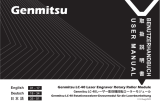 Genmitsu LC-40 Laser Engraver Rotary Roller User manual