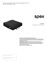 spex Classic Standard Contour Cushion User manual