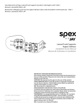 spex Lateral Trunk User manual