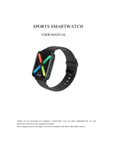 iPhone Sports Smart Watch User manual