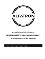 ALFAtron ALF-WUK4A User manual