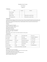 Shenzhen Hobk Electronic Technology HBK-A01 User manual