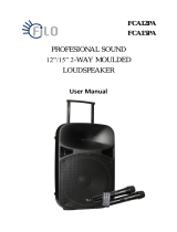 Filo FCA12PA 1215 2-WAY MOULDED LOUDSPEAKER User manual