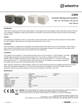 Adastra C25V User manual