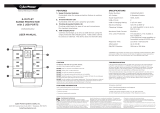 CyberPower CSP600WSURC2 User manual