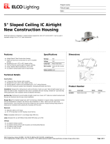 ELCO Lighting EL518ICA User manual