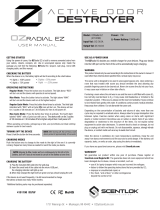 SCENTLOK OZ Radial EZ User manual