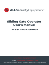 All Security Equipment FAS-SLIDECH300BBUP User manual