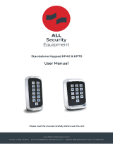 All Security Equipment KP40 User manual