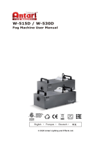 Antari W-515D User manual