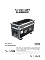 Flash-Butrym F75100347 Waterbase Low Fog Machine User manual