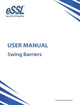 eSSL Swing Barriers User manual