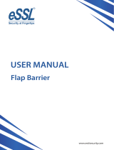 eSSL Flap -Slide Barrier and Swing Gate User manual
