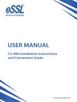 eSSL C3-400 User manual