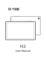 G-TIDE  G-TiDE H2 Smart Tablet User manual