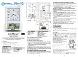 Geemarc VISO 50- Extra Large Atomic Analogue Clock User manual
