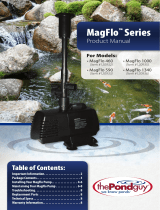 the Pond guy MagFlo Serise User manual