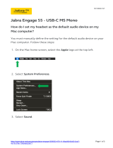 Jabra Engage 55 User manual