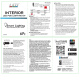 Custom Accessories INF 6Pc Interior LED Pod Lighting Kit User manual