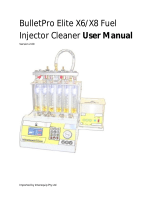 INTEREQUIP BulletPro Elite X6-X8 Fuel Injector Cleaner User manual