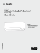 Bosch Climate 5000 Series User manual