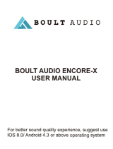 BOULT AUDIO Encore User manual
