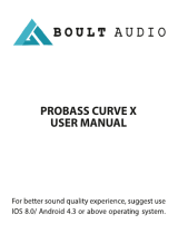 BOULT AUDIOProBass Curve-X