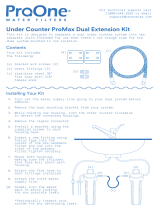 ProOne Under Counter ProMax User manual