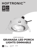 HOFTRONIC Granada LED Porch Lights User manual