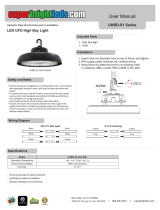 super bright LED UHBD-S1 User manual