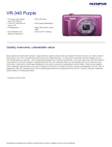 Olympus VR-340 Purple Digital Camera User manual